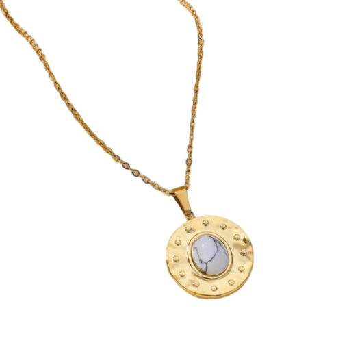 Collier acier inoxydable femme pendentif boheme