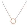 Collier cerle texture
