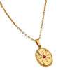 Collier original plaque or